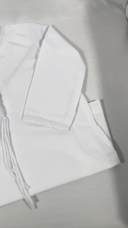 Qamis émirati enfant - Blanc