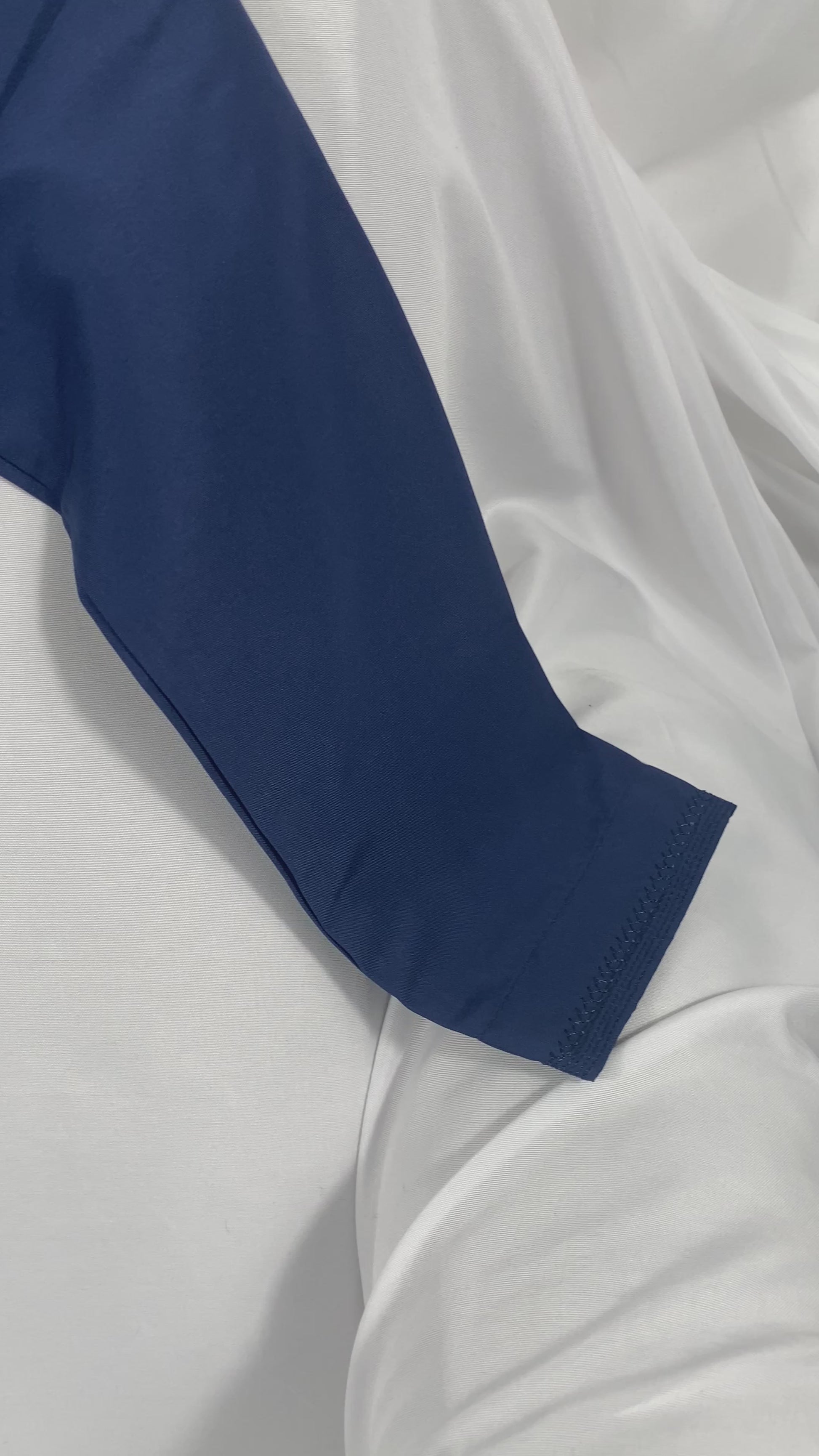 Qamis émirati enfant - Bleu indigo